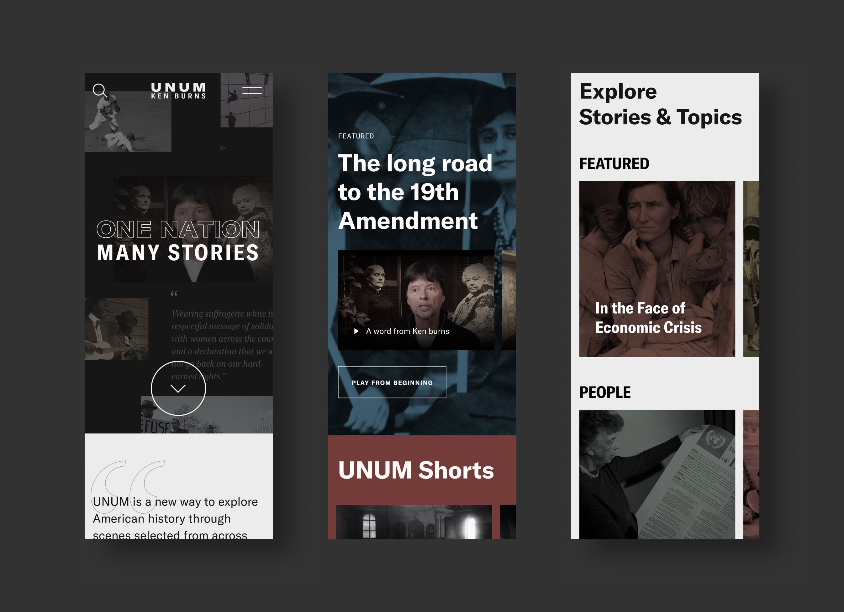 UNUM on mobile