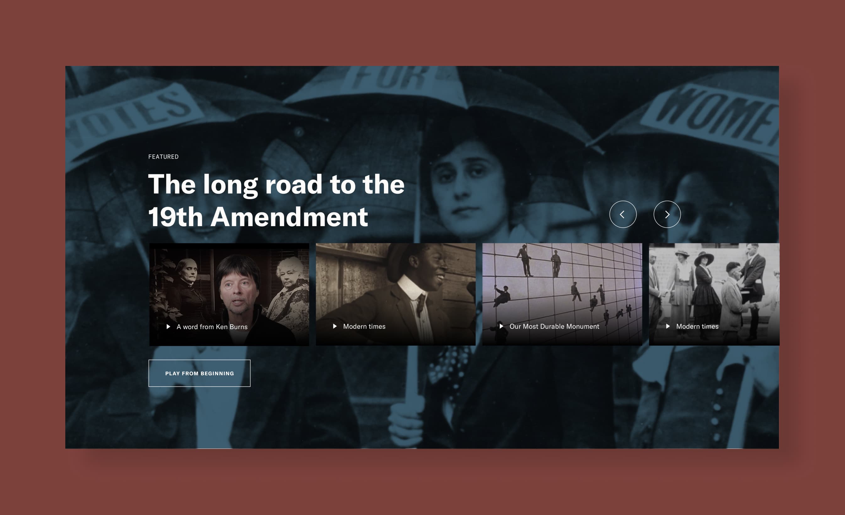 Playlist curation interface